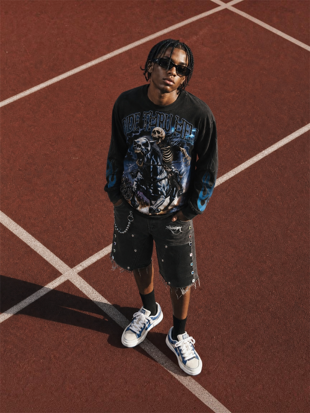 Midnight Derby Long Sleeve Tee