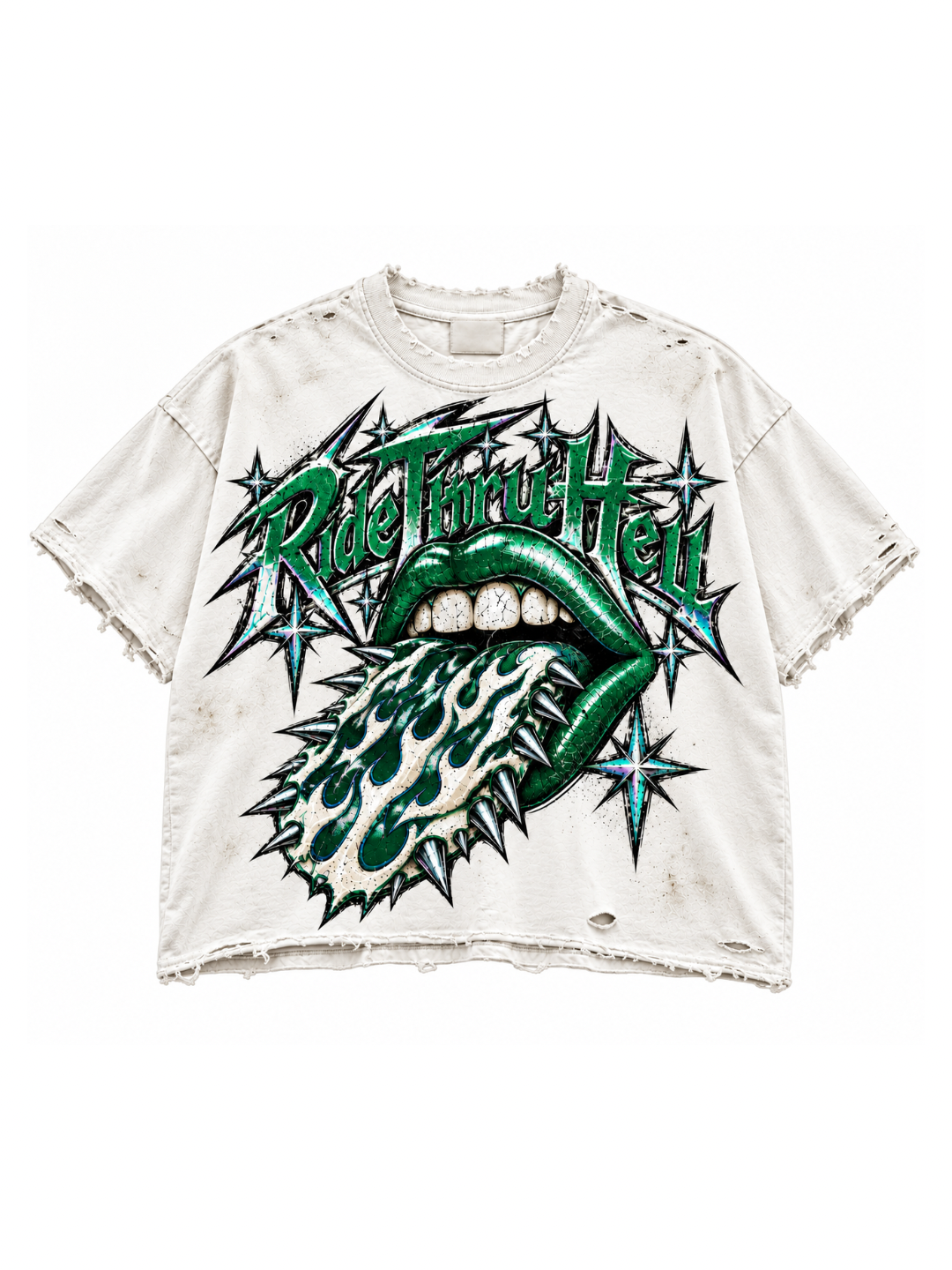 No Rest For Rockstars Tee - Haze