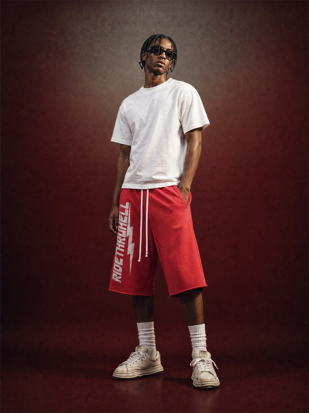 Arc Shorts - Red