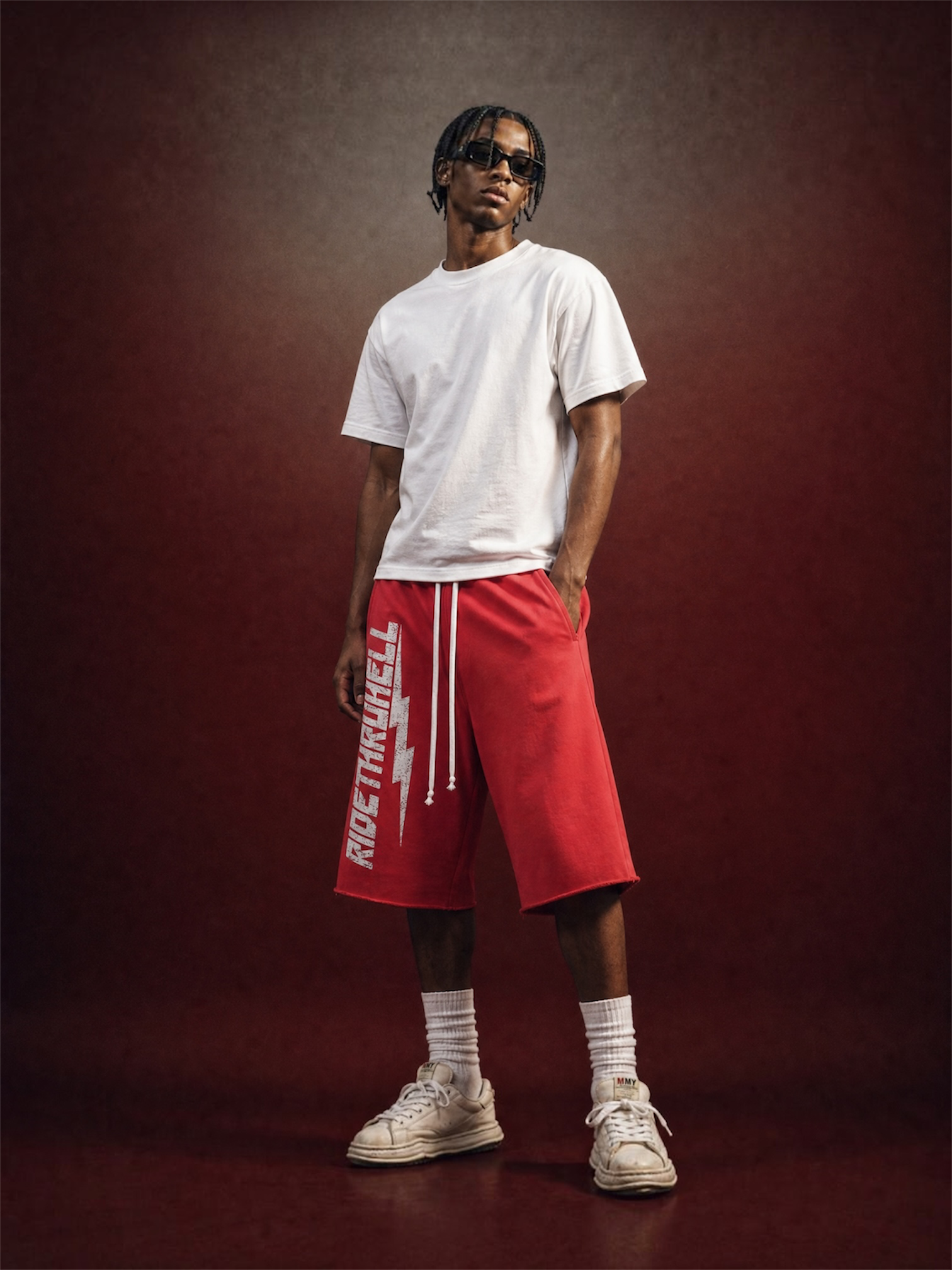 Arc Shorts - Red