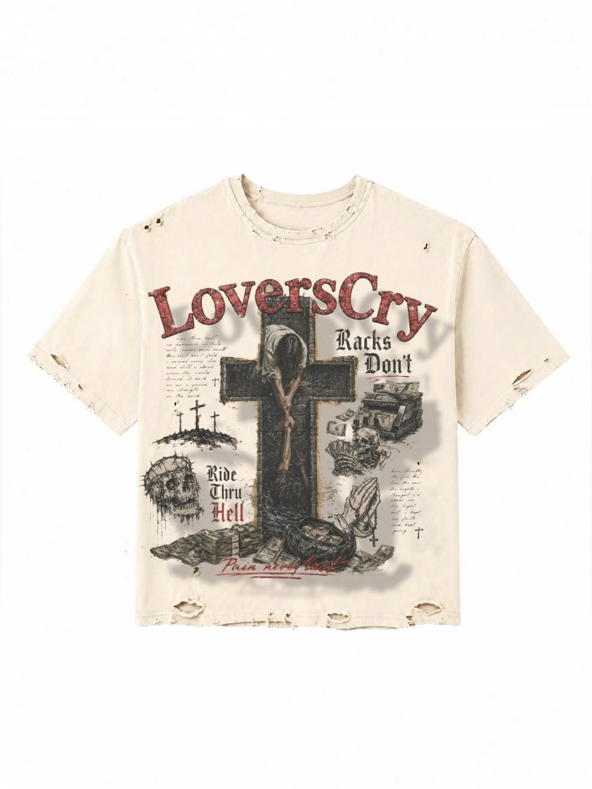 Racks Don’t Cry Tee