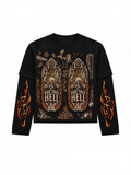 Serenity Long Sleeve Tee - Black