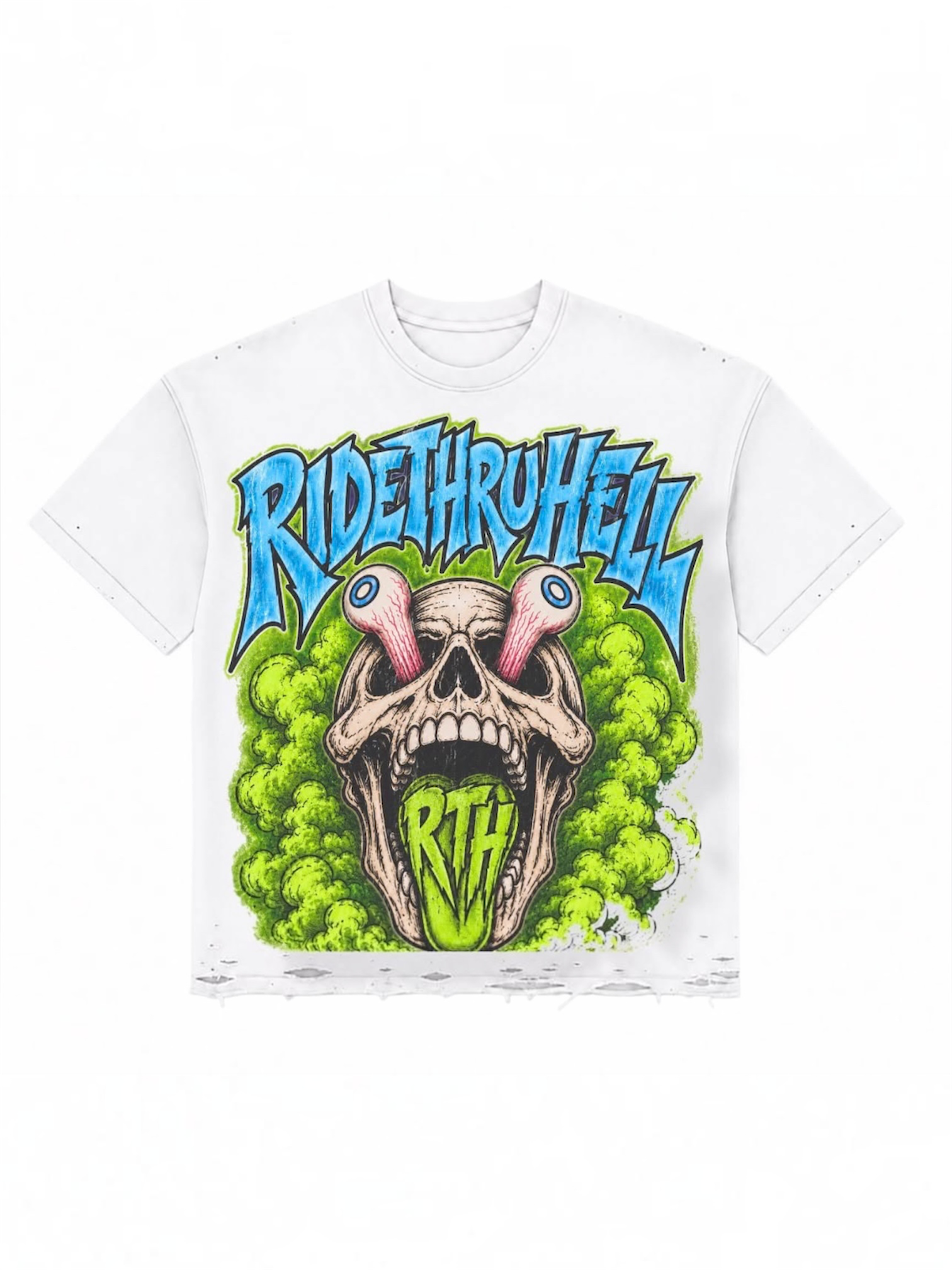 Brain Rot Tee - White