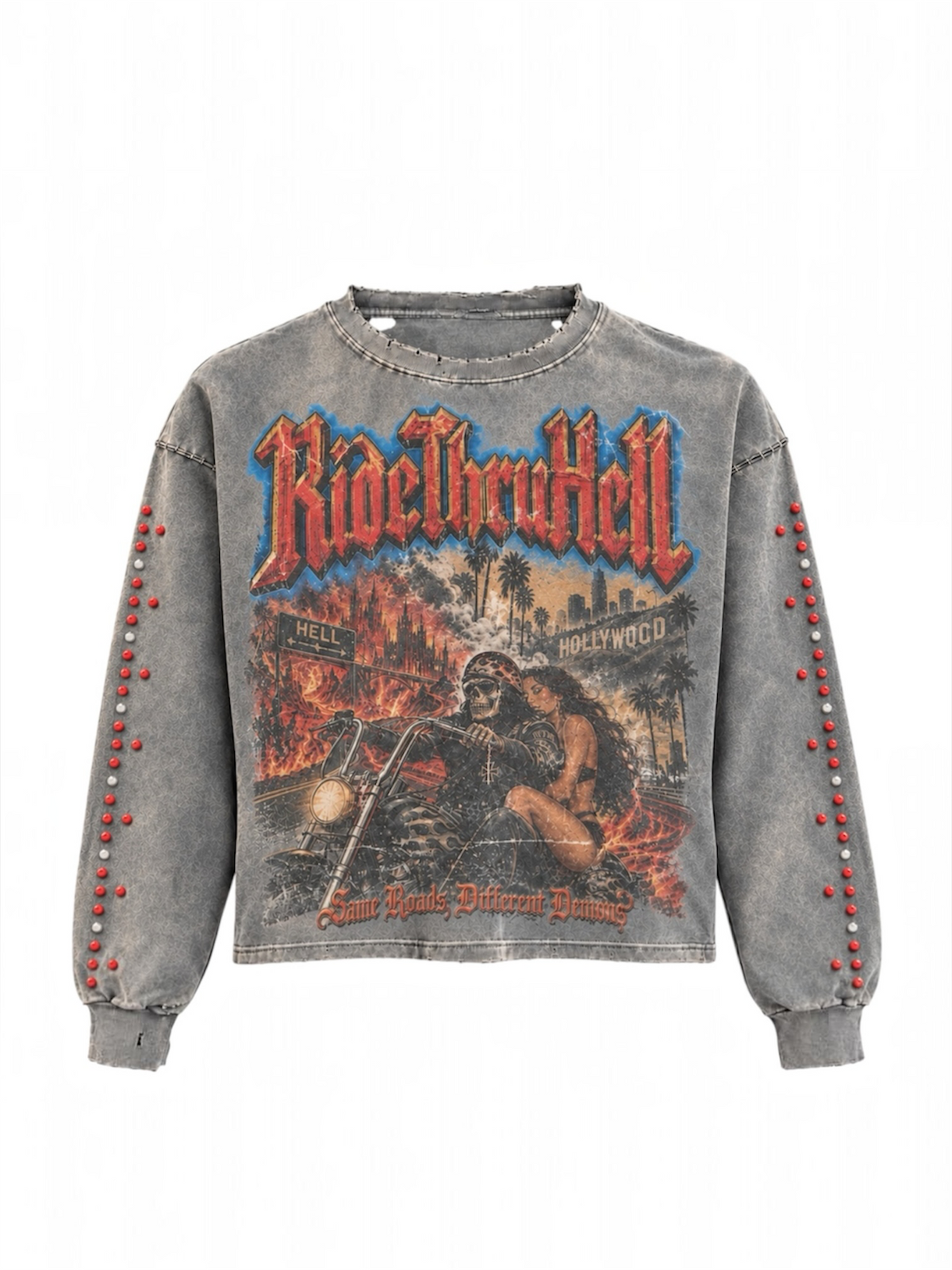 Vice Long Sleeve Tee - Grey