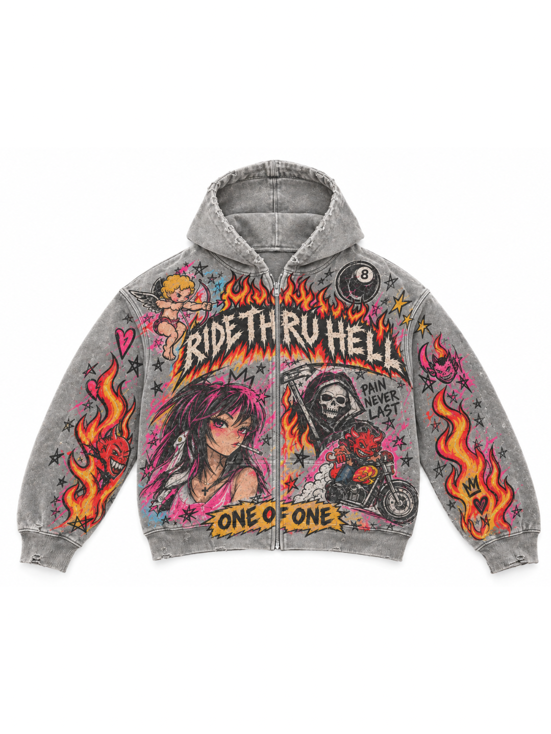 Paradise Lost Hoodie - Grey