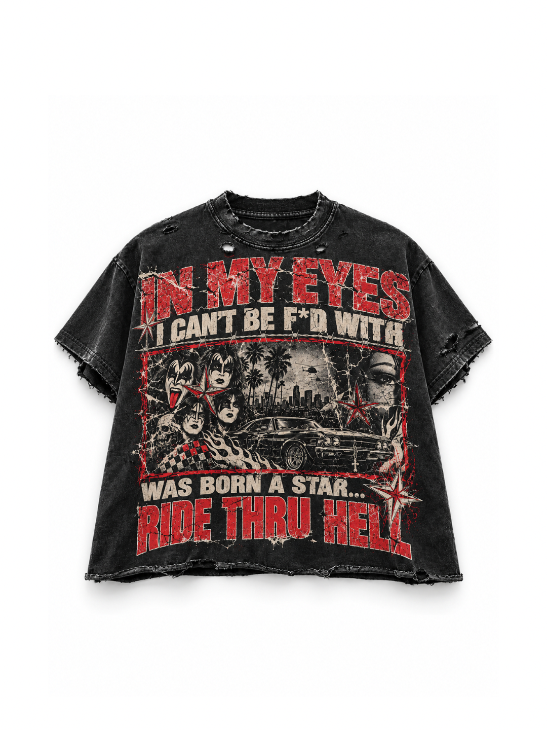No Ordinary Star Tee - Black