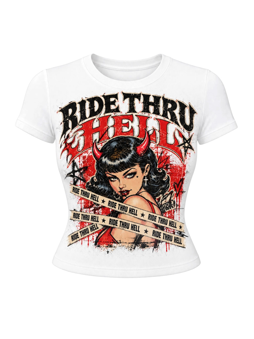 Rebel Muse Tee - White