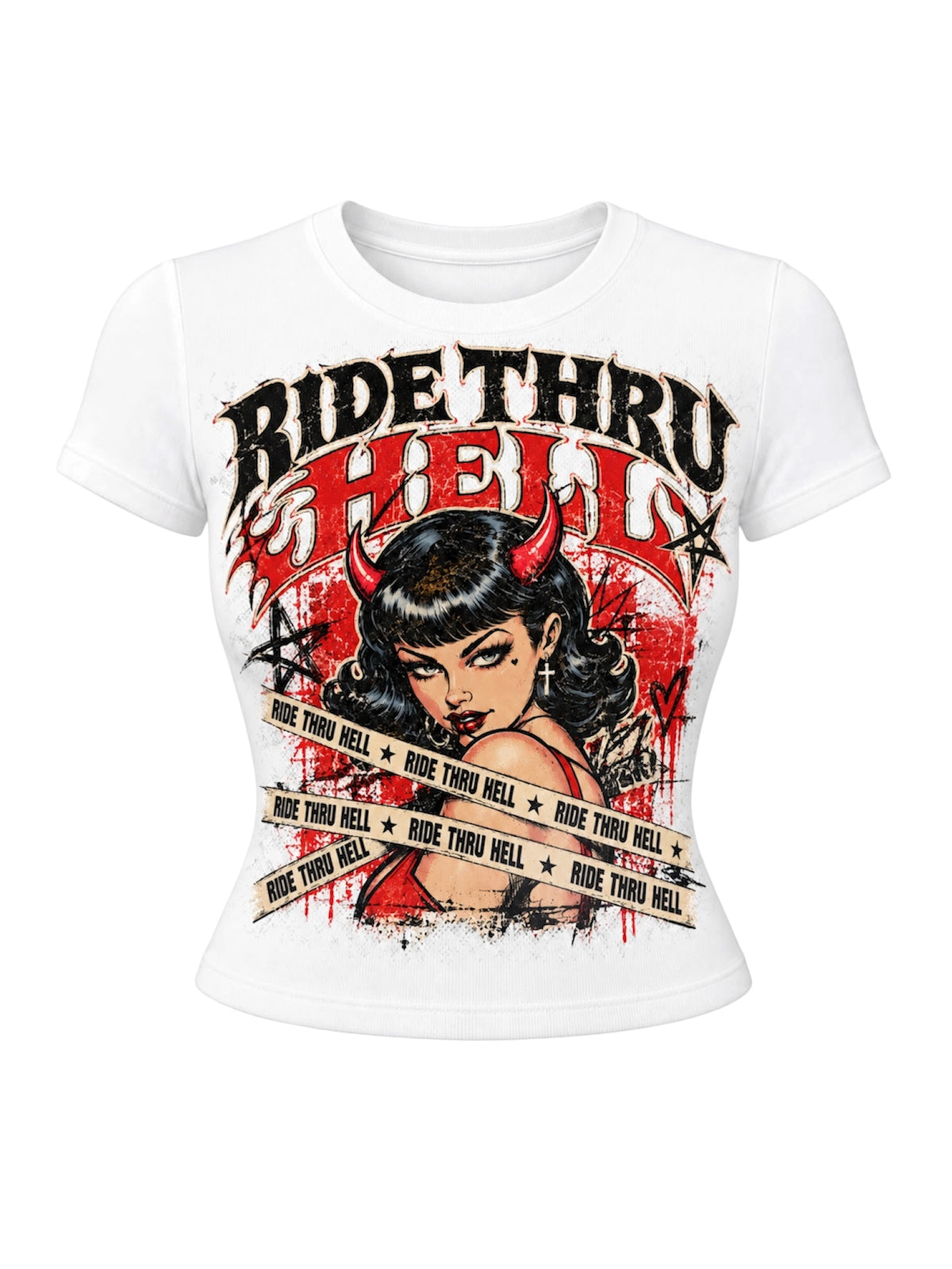 Rebel Muse Tee - White