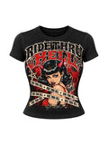 Rebel Muse Tee - Black